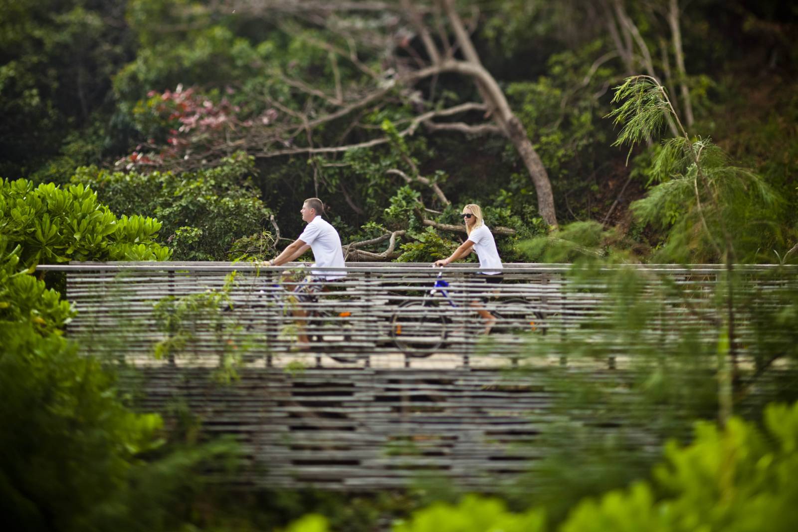 Morning Bike Ride at Six Senses Con Dao