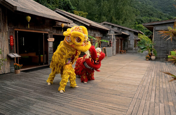 Lion Dance Six Senses Con Dao